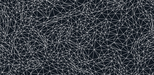 Lattice structure. Science or technology background. Graphic design. 3d grid surface. Abstract vector illustration.