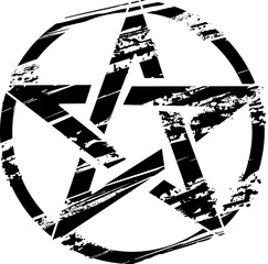 Fourth Painted Pentagram