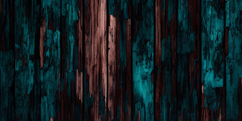 Fototapeta premium abstract dark fantasy wood texture background, copy space for text, illustration, Generative, AI