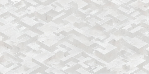 white geometric background, copy space for text, illustration, Generative, AI