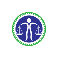 Law firm logo images illustration