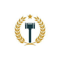 Law firm logo images illustration