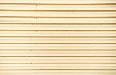 Beige steel door texture background