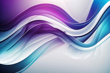 Fototapeta na wymiar wavy shapes wallpaper, background, blue, purple, windows, technology 