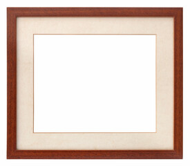 Fototapeta premium Picture photo frame to put your own pictures in (with clipping path)
