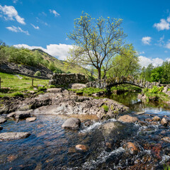 Slater's Bridge in Langdale - English Lake District