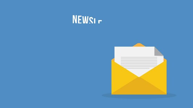 Newsletter. Email marketing. subscription to newsletter, news, offers, promotions. a letter and envelope. subscribe, submit. send by mail.	