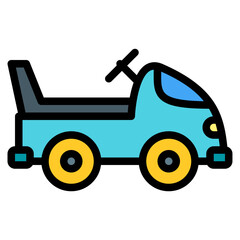 car filled outline icon