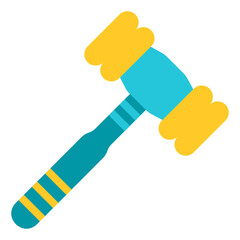 hammer flat icon