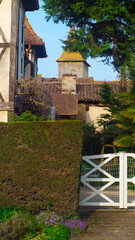 Village de Labastide d'Armagnac, dans les Landes