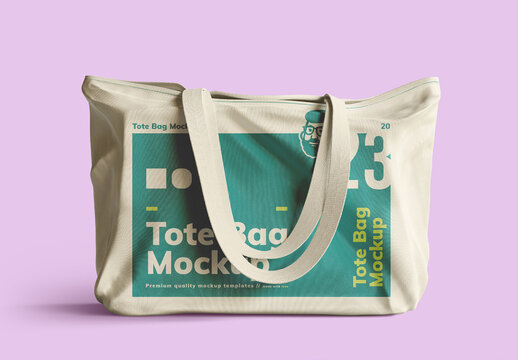 Ecologic Tote Shopping Bag Mockup