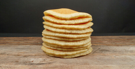 Qatayef, Traditional Arabic Ramadan Sweets side view