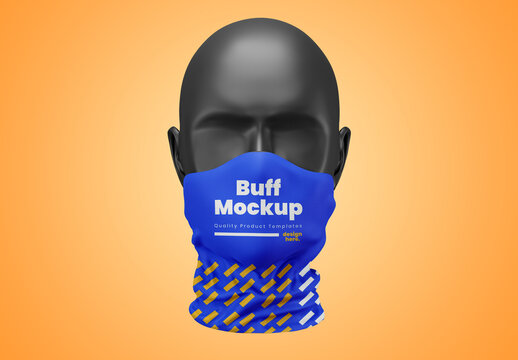 Face Buff Mockup