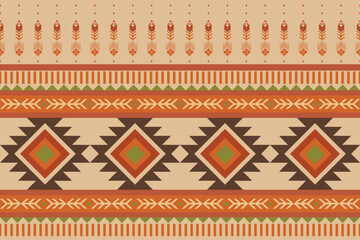 Motif Aztec geometric ethnic seamless pattern. Modern, Egyptian, Moroccan, Peruvian style. Vector. Designed for carpet, clothing, texture, fabric, fashion, wallpaper, home decor, wrapping. 
