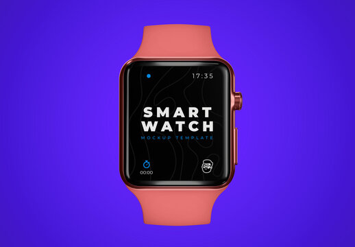 Smart Watch Mockup Template
