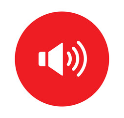 Speaker vector icon. Speaker icon design.