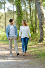 Obraz premium a couple spending quality afternoon