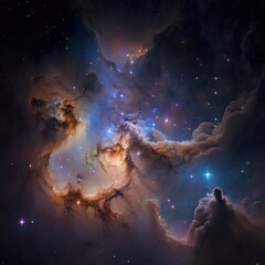 Obraz na płótnie Canvas Stars in the galaxy