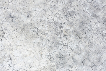 Abstract background texture of old white grey concrete or cement, grunge retro style of floor or wall surface