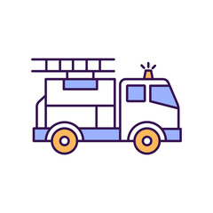 Fire brigade Vector Icon

