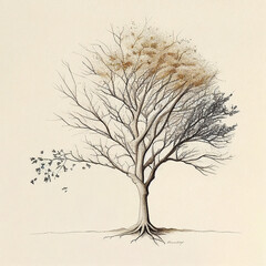 Autumn season - Tree 01