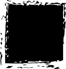 Obraz premium square box design illustration isolated on transparent background