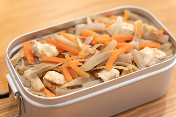 メスティンで作る鶏めし