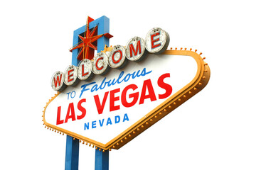 Las vegas sign with transparent background - 573515978