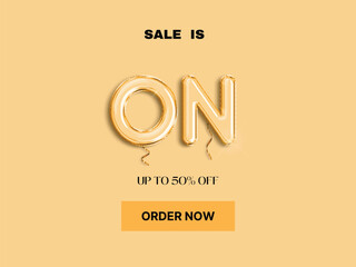 up to 50 percent off sale