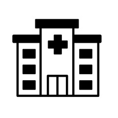 Clinic Vector Icon

