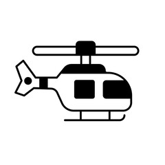 Aircraft Vector Icon


