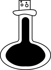 potion bottle vector design illustration isolated on transparent background