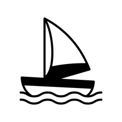 Boat Vector Icon
