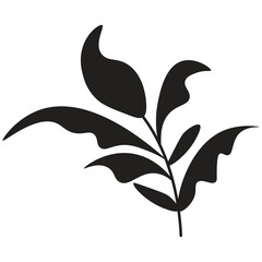 Silhouette Plant Shapes