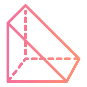 triangel gradient icon