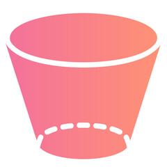 cylinder gradient icon