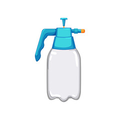 agriculture garden sprayer cartoon vector illustration