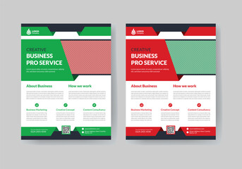  corporate business multipurpose and digital marketing agency  flyer design and brochure cover page template