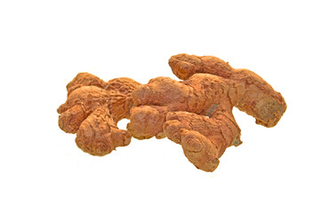 ginger isolated on white background