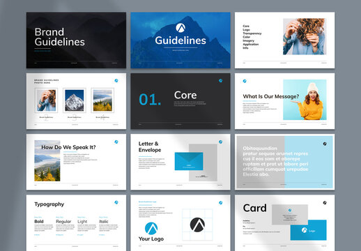Brand GuideLines Presentation Layout