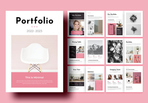 Minimal Portfolio Brochure