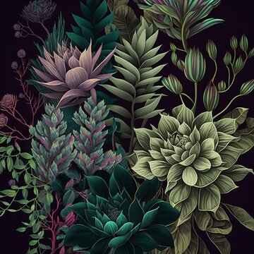 Plant pattern © Jacek