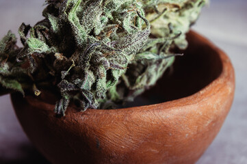 Marijuana buds medical cannabis