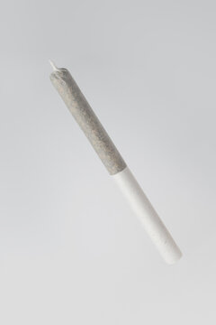 twisted cannabis joint