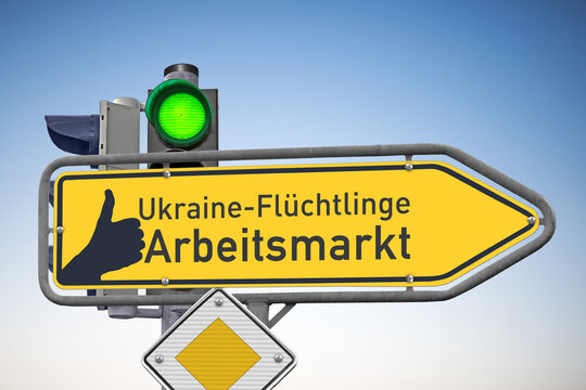 Laut Arbeitsagentur: Ukraine-Fl&uuml;chtlinge entlasten Arbeitsmarkt