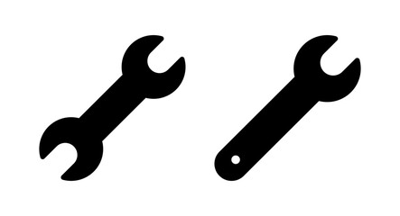 Wrench icon vector illustration. repair icon. tools sign and symbol