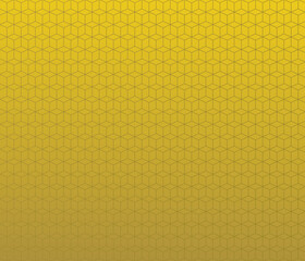 Seamless pattern gold cube cubic