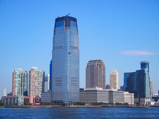 Fototapeta premium 船上からのニュージャージーの風景