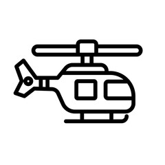 Aircraft Vector Icon

