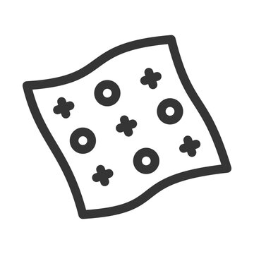 Pixel perfect, editable stroke, up scalable, line, vector bloop icon.